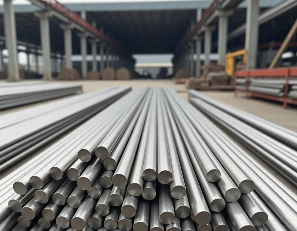 Hot Rolled 304/316L Stainless Steel Bar | Black Finish | Industrial Construction & Marine Use