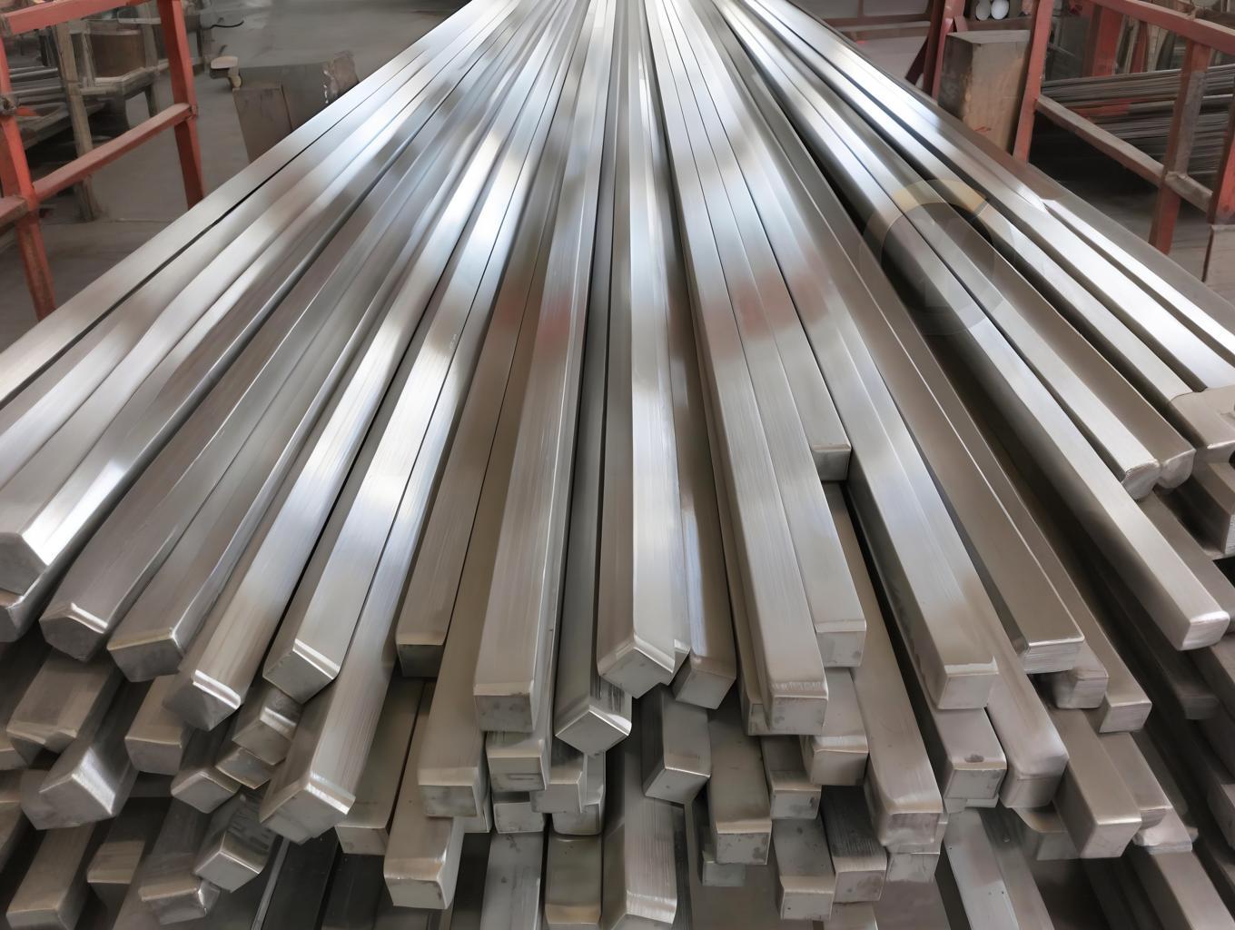 304/316L/2205 Stainless Steel Square Rods | Cold-Drawn Process | High-Temp Stable | Custom Sizes | Manufacturer Direct