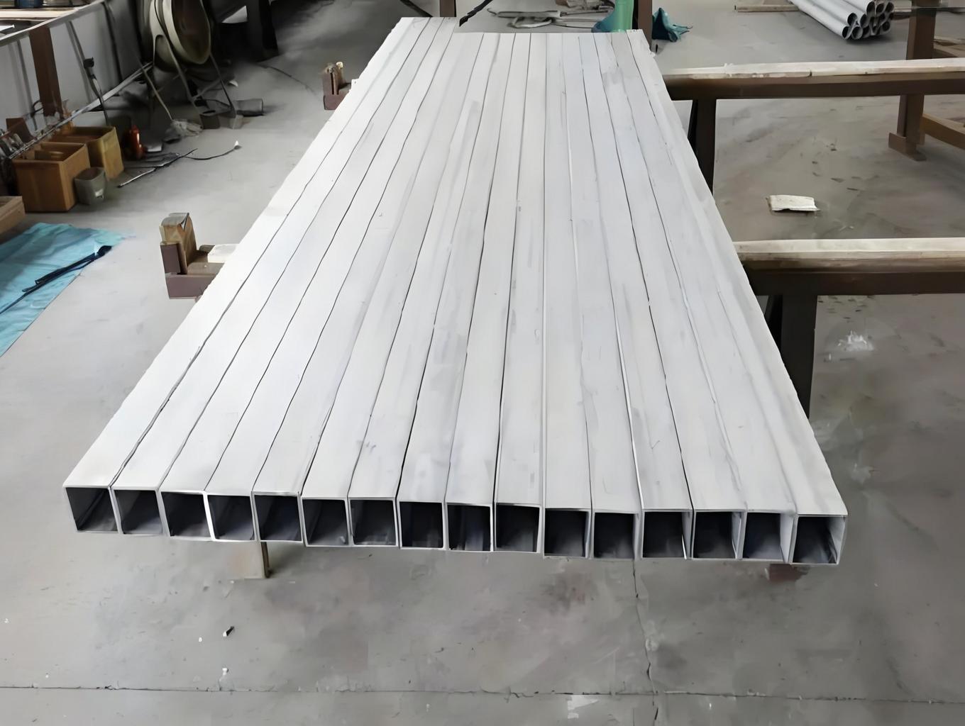 ASTM/EN 10297 Certified 316L/S30400 Stainless Square Tube | Industrial-Grade Structural Pipes