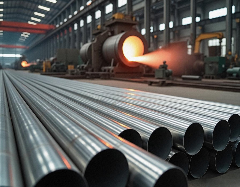 Thermal-Defiant Seamless Conduits | Precision-Milled Stainless Pipes in Bulk Inventory