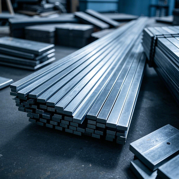 Custom Stainless Steel Flat Bars - ASTM 321/2205 Grade Forged Steel Rods | Bulk Pricing & Wholesale Suppliers