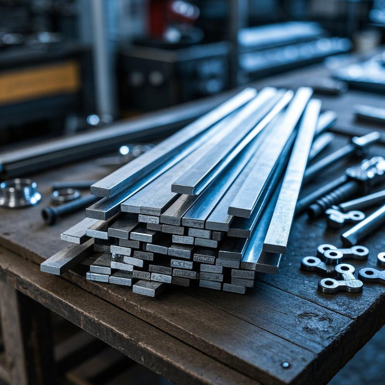 Custom Stainless Steel Flat Bars - ASTM 321/2205 Grade Forged Steel Rods | Bulk Pricing & Wholesale Suppliers