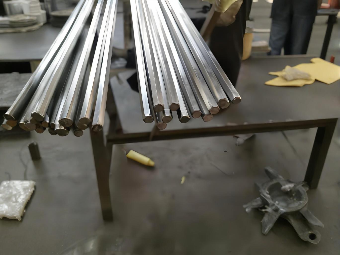 304 316L 2205 Stainless Steel Hex Bars 46mm | Cold Drawn Heat Resistant Hexagonal Bars | Customizable Dimensions & Bulk Order Discounts | Factory Direct Global Suppliers