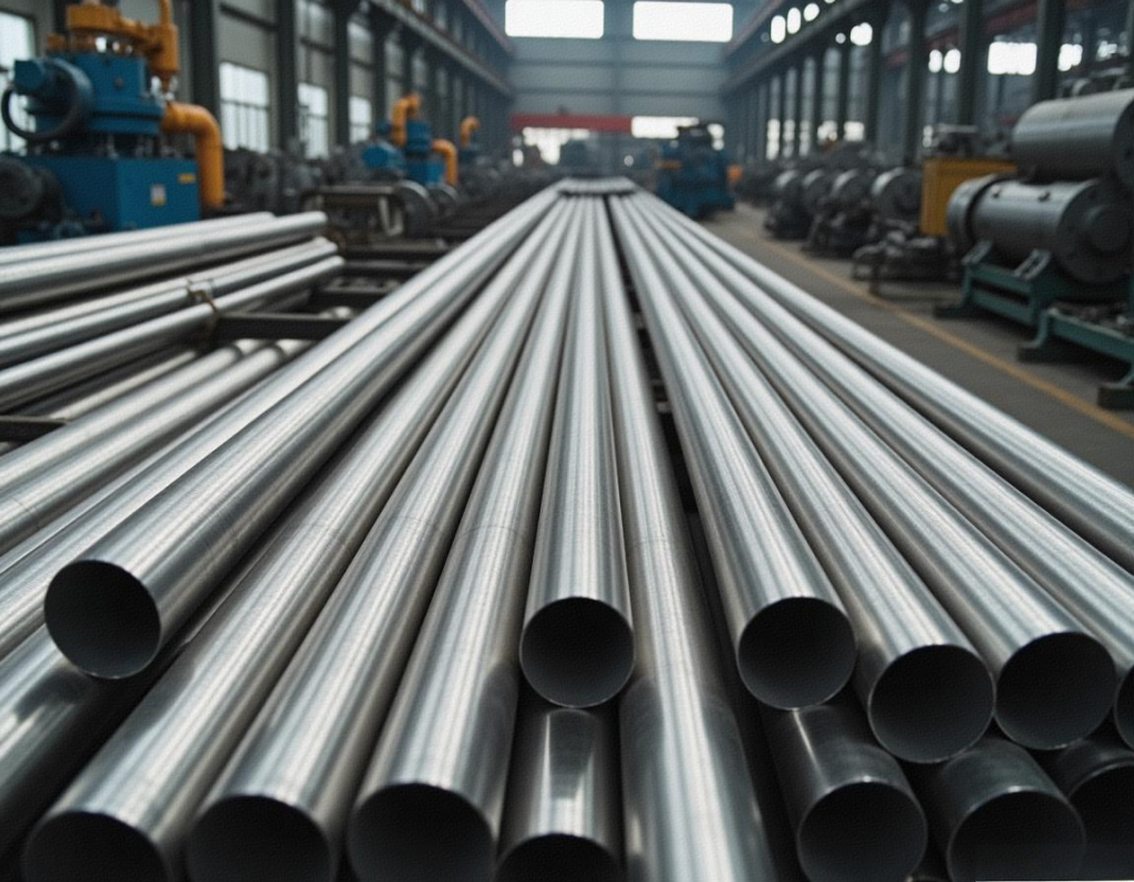 High-Temperature Resilience Seamless Conduits | Mirror-Finished Stainless Steel Piping Bulk Pricing