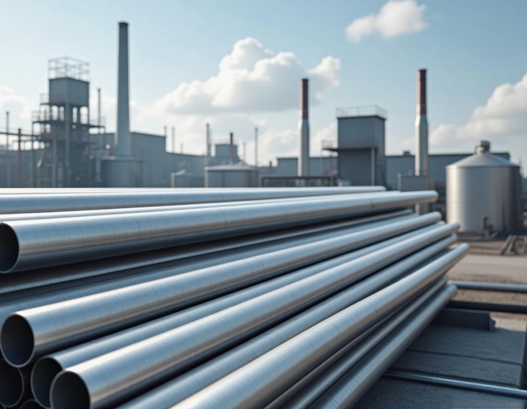 DN50 Seamless Stainless Steel Pipes | Food/Industrial Grade 304/316L/2205 Alloys | Factory Direct & Fast Delivery