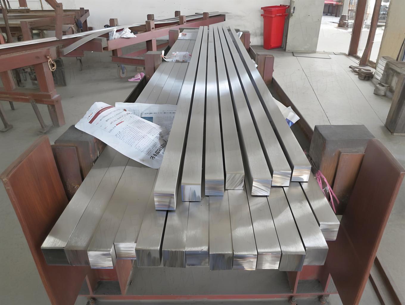 304/316L/2205 Stainless Steel Square Rods | High-Temp Resistant & Machinable Alloy | Custom Sizes | Direct Manufacturer Supply