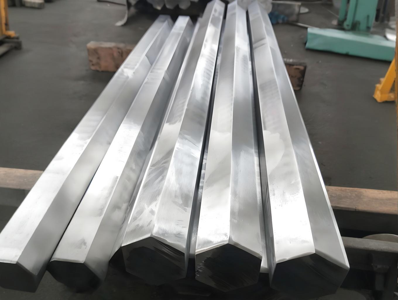 Precision Broached Stainless Hex Rods 304/316L/2205 | Heat Resistant Custom Sizes - Stainless Factory