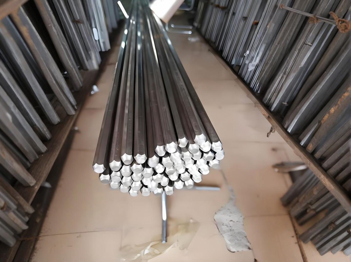 Precision Broached Stainless Hex Rods 304/316L/2205 | Heat Resistant Custom Sizes - Stainless Factory