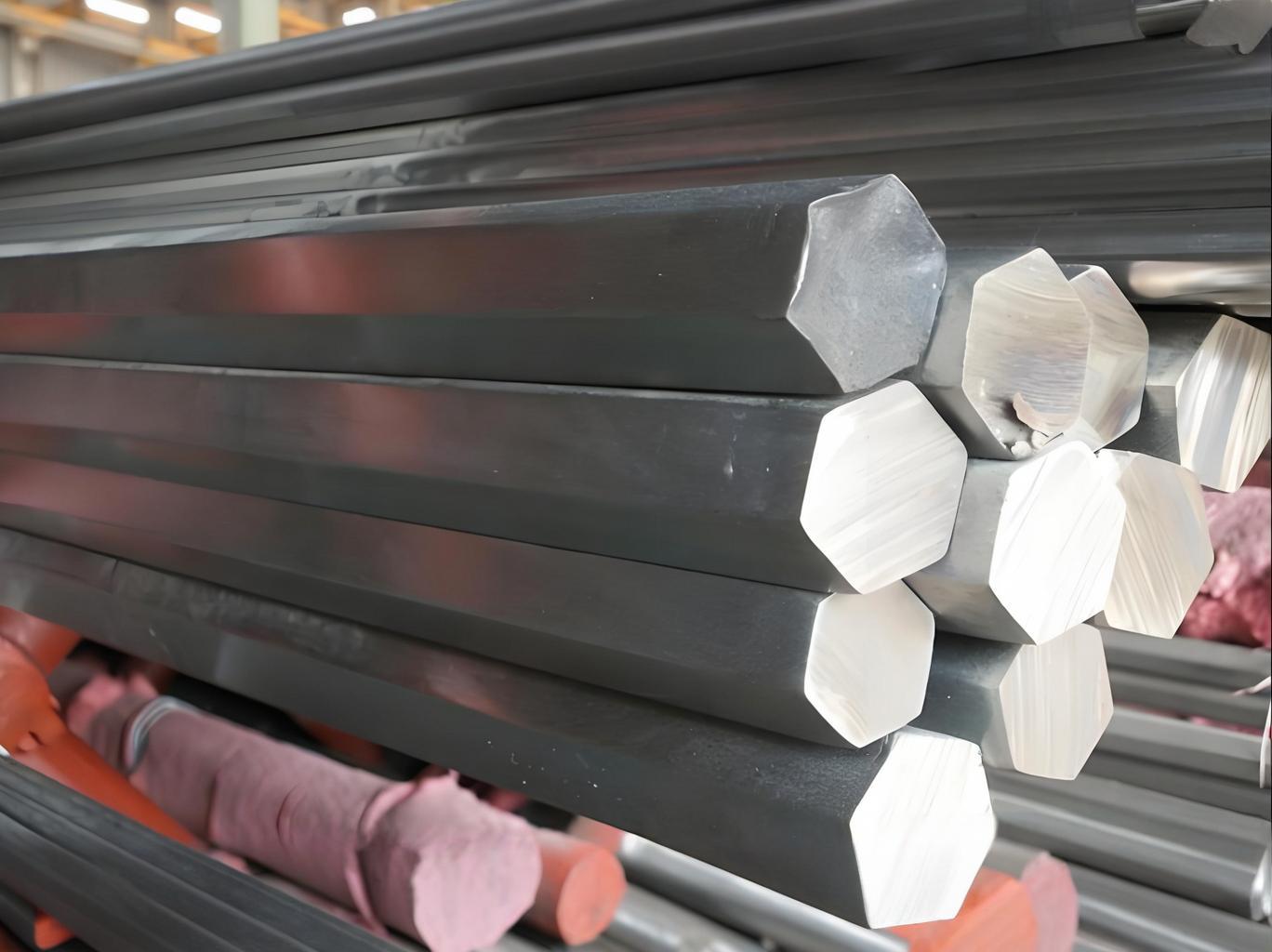 Custom Stainless Steel Hex Bars & Rods | 304/316L Grade Polished Hexagonal Bars | Manufacturer Direct