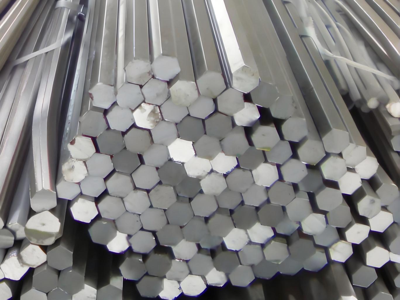 Precision-Cut 42mm Hexagonal Bar 304 & 316L Stainless Steel | Industrial Grade | Global Shipping