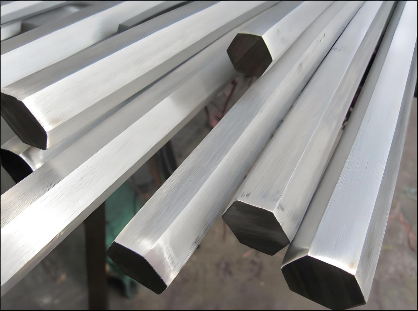 Precision-Cut 42mm Hexagonal Bar 304 & 316L Stainless Steel | Industrial Grade | Global Shipping