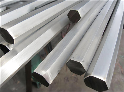 Precision-Cut 42mm Hexagonal Bar 304 & 316L Stainless Steel | Industrial Grade | Global Shipping