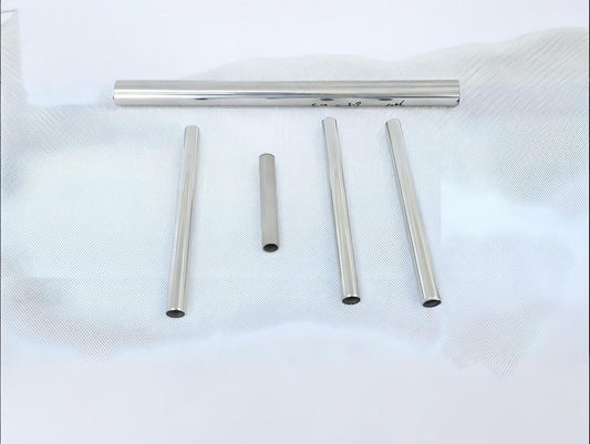 Laser-Cut Stainless Pipes 1/2"-4" | 304/316L/2205 Duplex | CNC Grooving & Beveling | DXF Files Included