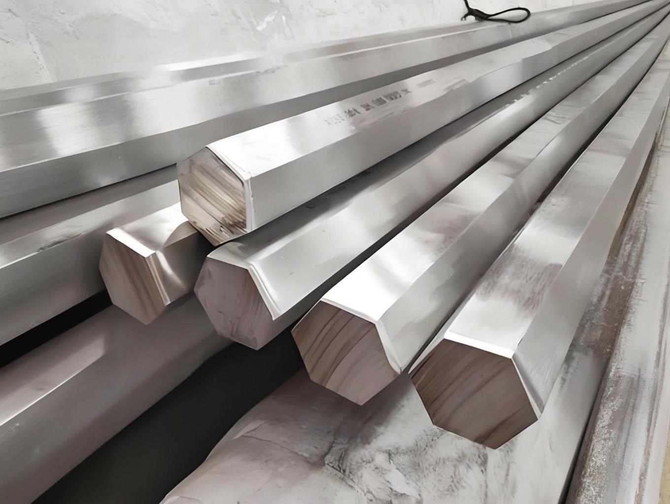 Stainless Steel Hexagon Bars 304 316L 2205 | Custom Sizes & Bulk Discounts