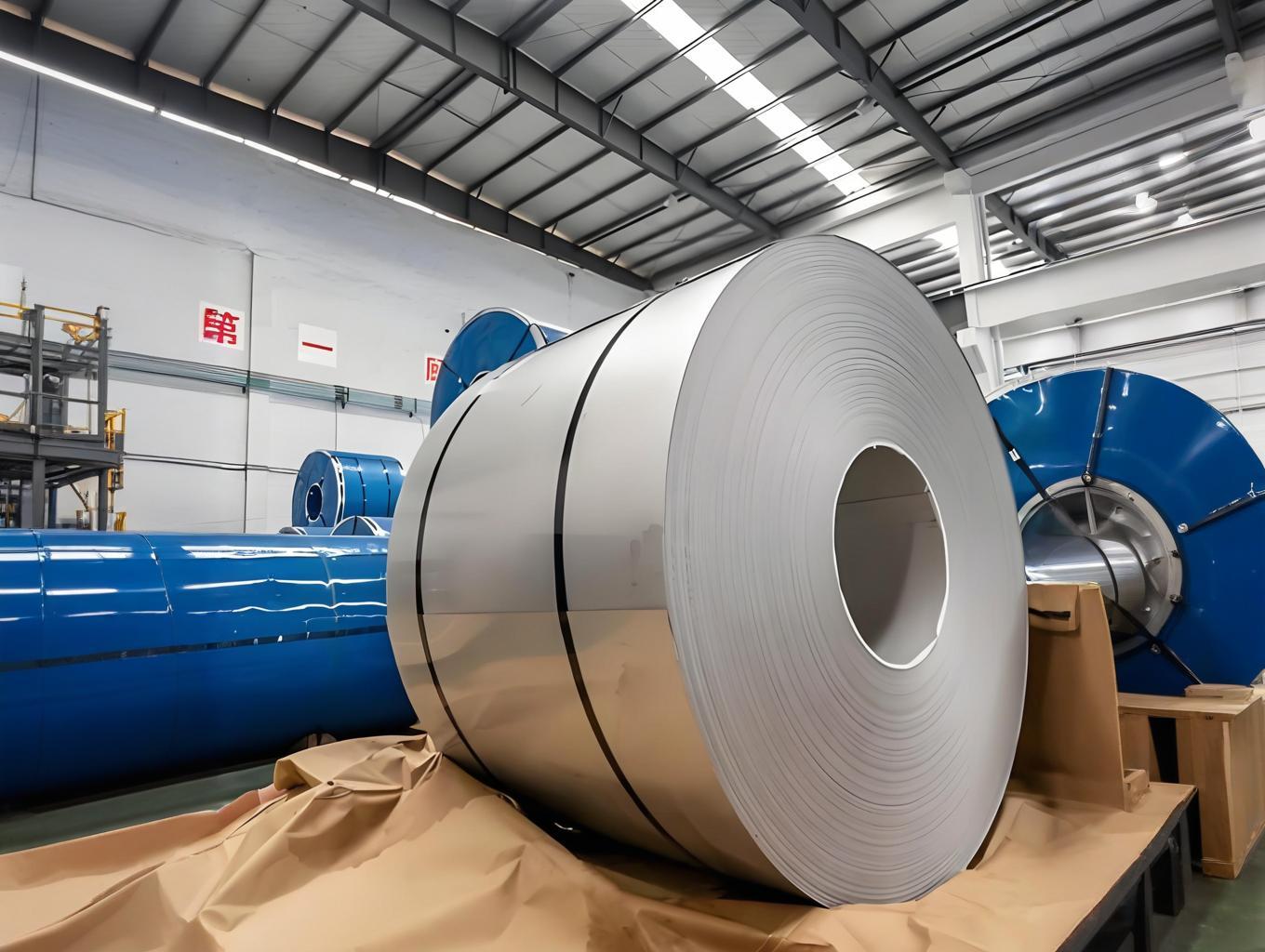 Low-Carbon 304/316L Stainless Coils | Eco-Certified Steel Production | 0.5-5mm Thermal-Stable | Full-Spectrum Sizing | Carbon-Neutral Bulk Orders