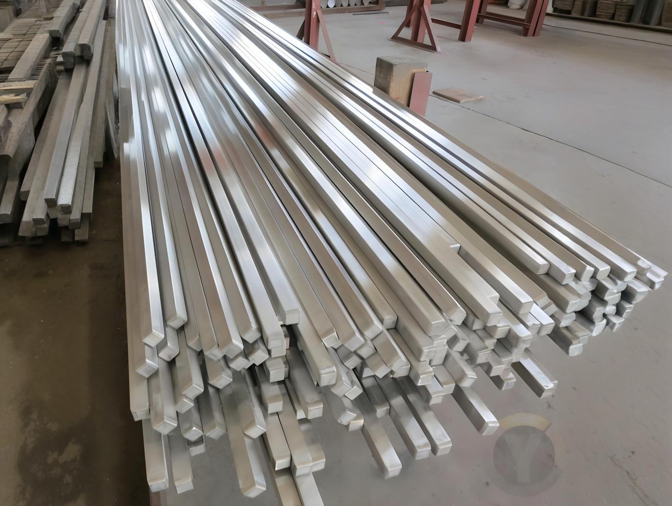 304/316L/2205 Stainless Steel Square Rod 20x20mm | Heat Resistant & Easy Forming | Factory Direct