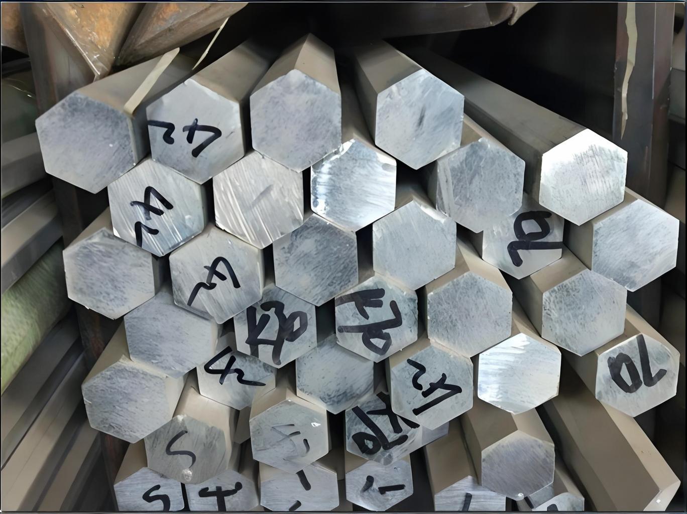 Cold Drawn 65mm Hex Bars 304/316L/2205 Stainless Steel | Industrial Grade Hexagonal Rods with Factory Pricing | Bulk Stock Sizes Available